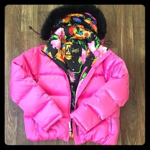 Pink Skea Paris vail Ski Jacket